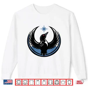 Sweatshirt Bird Loon Mn State Bird Retro Vintage Minnesota Strong Shirt 1