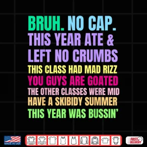 Gen A Slang Teachers Happy Last Day Of School 2025 Funny Shirt 4 Design Gen A Slang Teachers Happy Last Day of School 2025 Funny Shirt 1