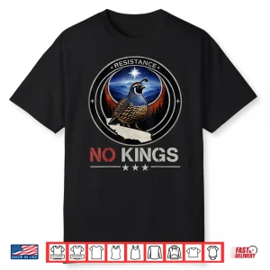 California Ca Rebel Bird Alliance Resistance No Kings 2026 Shirt