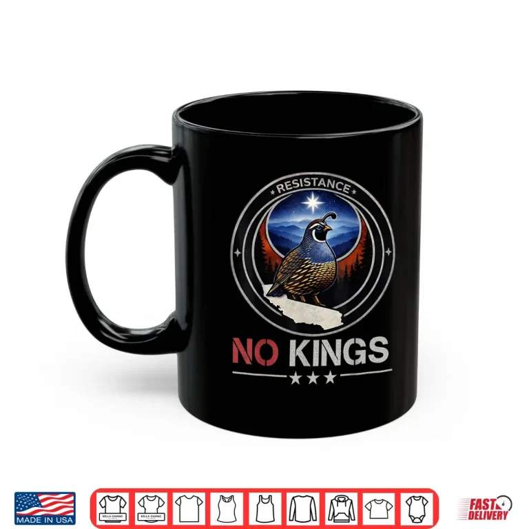 Mug California Ca Rebel Bird Alliance Resistance No Kings 2026 Shirt