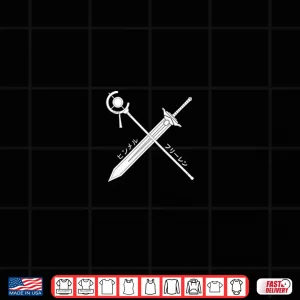 Design Himmel X Frieren Sword And Staff Shirt 1