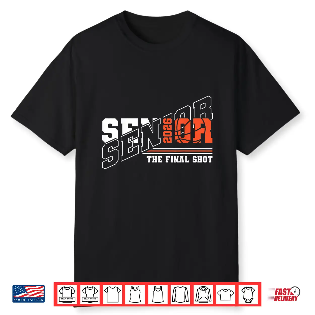 Senior Basketball Class Of 2026 Crew Basketball Senior Night Shirt Senior Basketball Class Of 2026 Crew Basketball Senior Night Shirt