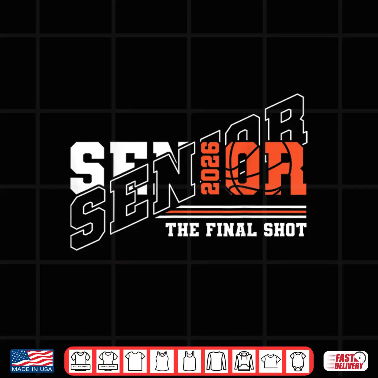 Senior Basketball Class Of 2026 Crew Basketball Senior Night Shirt Senior Basketball Class Of 2026 Crew Basketball Senior Night Shirt