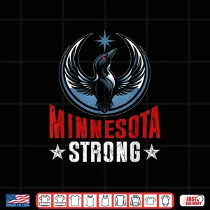 Design Retro Vintage Minnesota Strong Shirt
