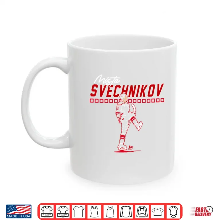 Mug Andrei Svechnikov Mista Svechnikov Carolina Hurricanes Hockey Shirt