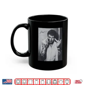 Mug Alex Warren Face Middle Finger Tour 2025 Shirt