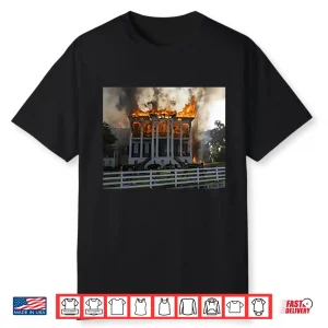 Nottoway Plantation Fire Shirt