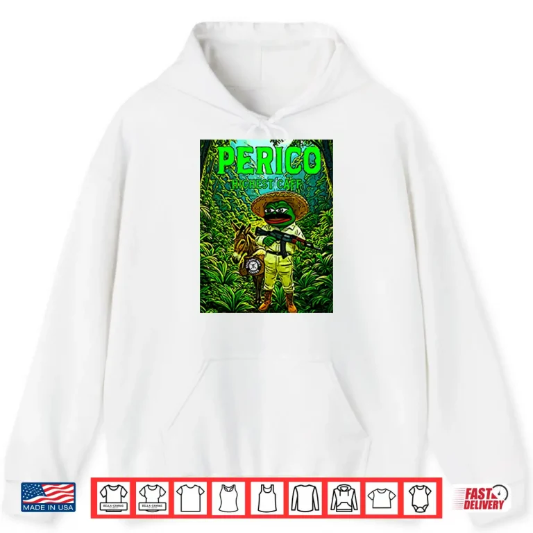 Hoodie Perico Valdez Highest Caff Pepe Frog Meme Donkey Shirt