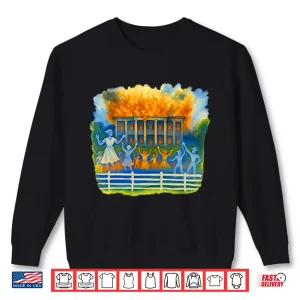 Sweatshirt Nottoway Plantation Fire Juneteenth 1865 Shirt