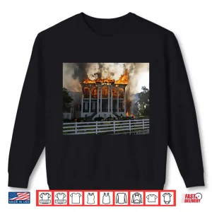 Sweatshirt Nottoway Plantation Fire Shirt