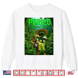 Sweatshirt Perico Valdez Highest Caff Pepe Frog Meme Donkey Shirt