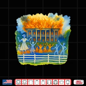 Design Nottoway Plantation Fire Juneteenth 1865 Shirt