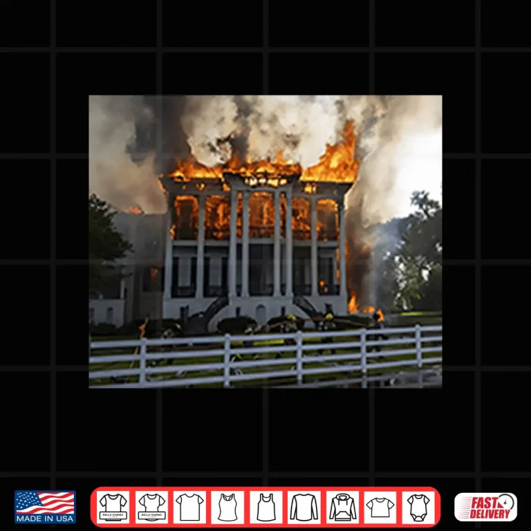 Design Nottoway Plantation Fire Shirt