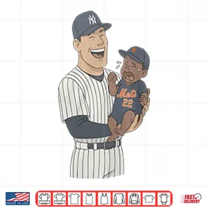 Design Yankees Holding Crying Mets Baby Shirt