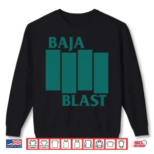 Sweatshirt Baja Blast Black Flag Shirt