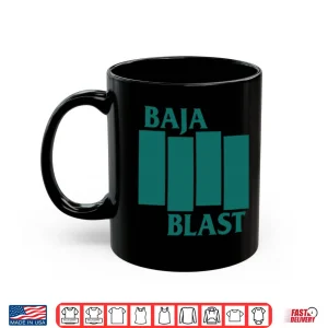 Mug Baja Blast Black Flag Shirt