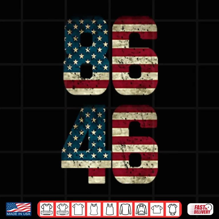 Design 8646 American Flag Anti Joe Biden Shirt