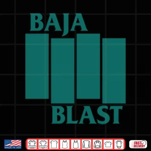 Design Baja Blast Black Flag Shirt