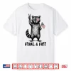 Feral And Free Raccoon Shirt