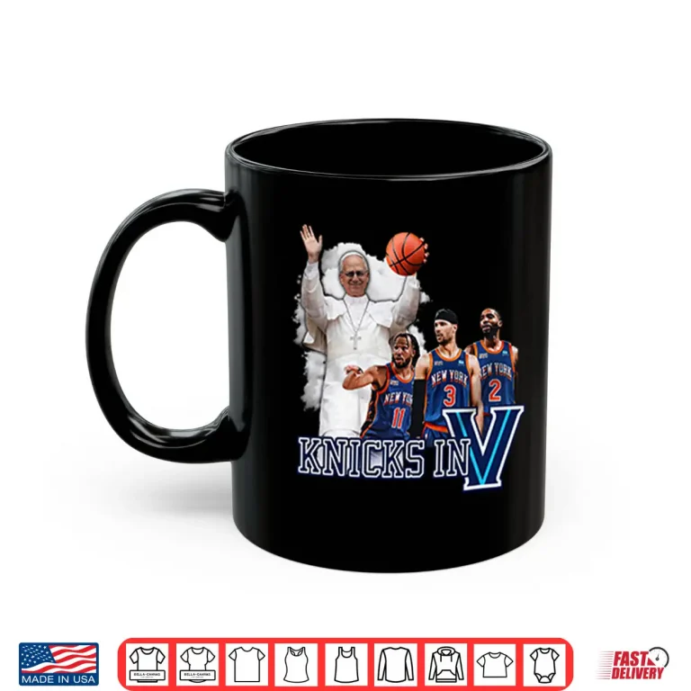 Mug New York Knicks In Five Team Of God Shirt