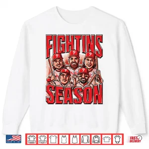 Sweatshirt Philadelphia Phillies Fightins Season 2025 Phillie IBEW Local 98 Phillie Shirt