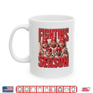 Mug Philadelphia Phillies Fightins Season 2025 Phillie IBEW Local 98 Phillie Shirt