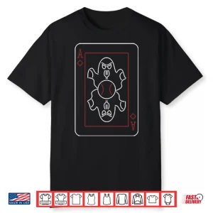 Ghost Fork Ace Card Shirt