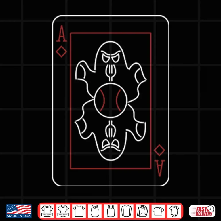 Design Ghost Fork Ace Card Shirt