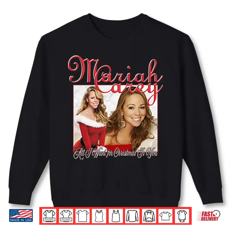 Sweatshirt Pete Crow Armstrong Wearing Mariah Carey Shirt