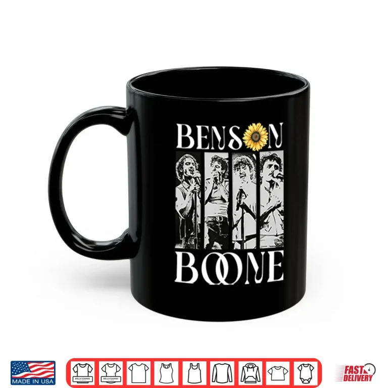 Mug Sunflower Accent Benson Boone Music Shirt