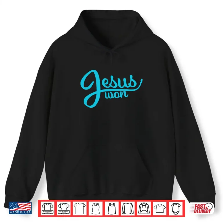Hoodie Brandon Pfaadt Jesus Won Shirt