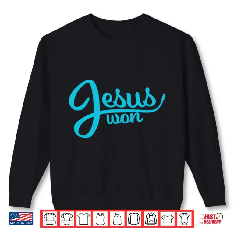 Sweatshirt Brandon Pfaadt Jesus Won Shirt