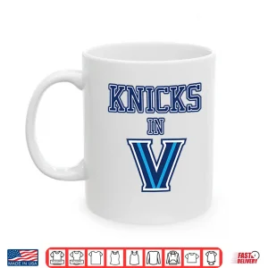 Mug New York Knicks In V Villanova Wildcats Shirt