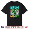 Bruh We Out Teacher Kids Last Day Of School Video Game Pixel Shirt