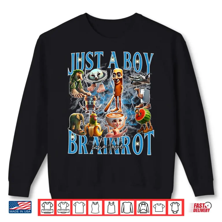 Sweatshirt All Brainrot Italian Meme Shirt