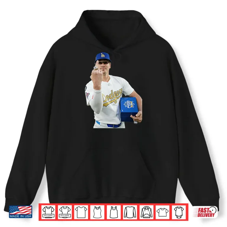 Hoodie Los Angeles Dodgers Kike Hernandez Ring Middle Finger Shirt