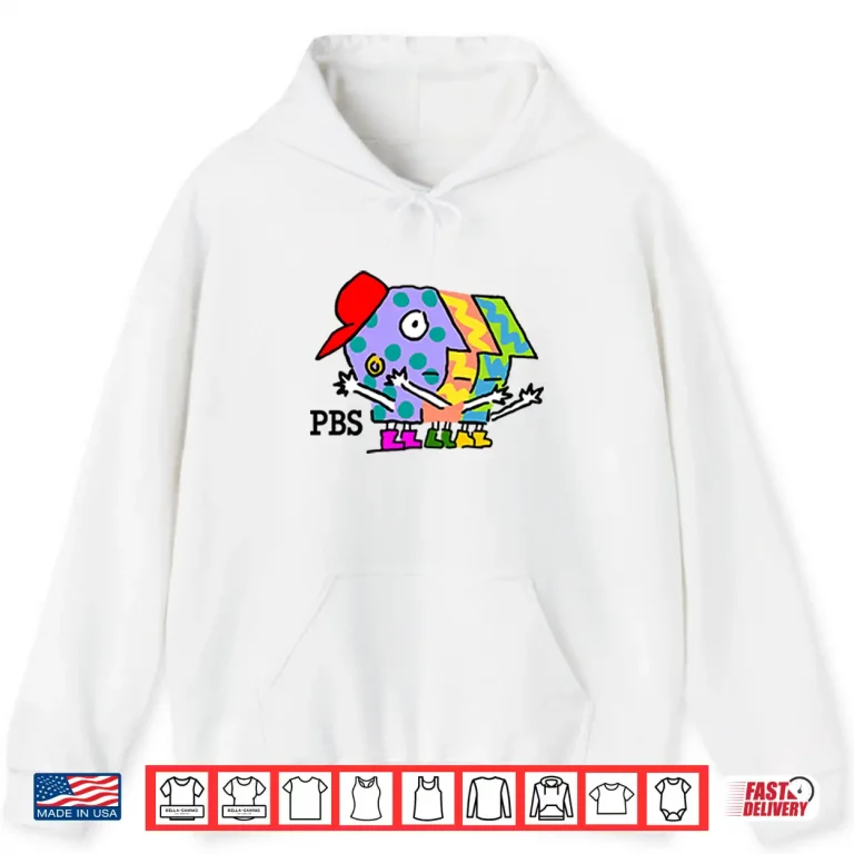 Hoodie PBS Cartoon Character Shirt