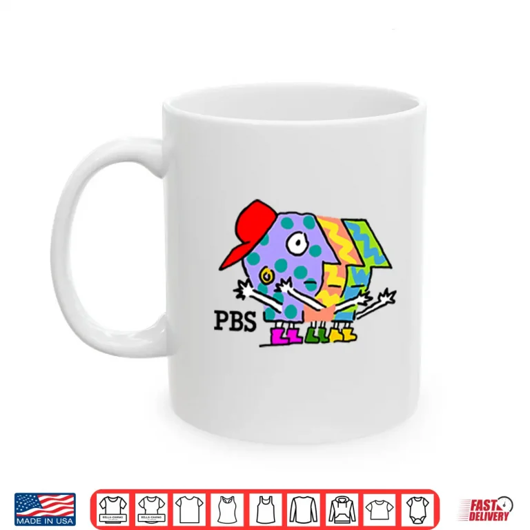 Mug PBS Cartoon Character Shirt