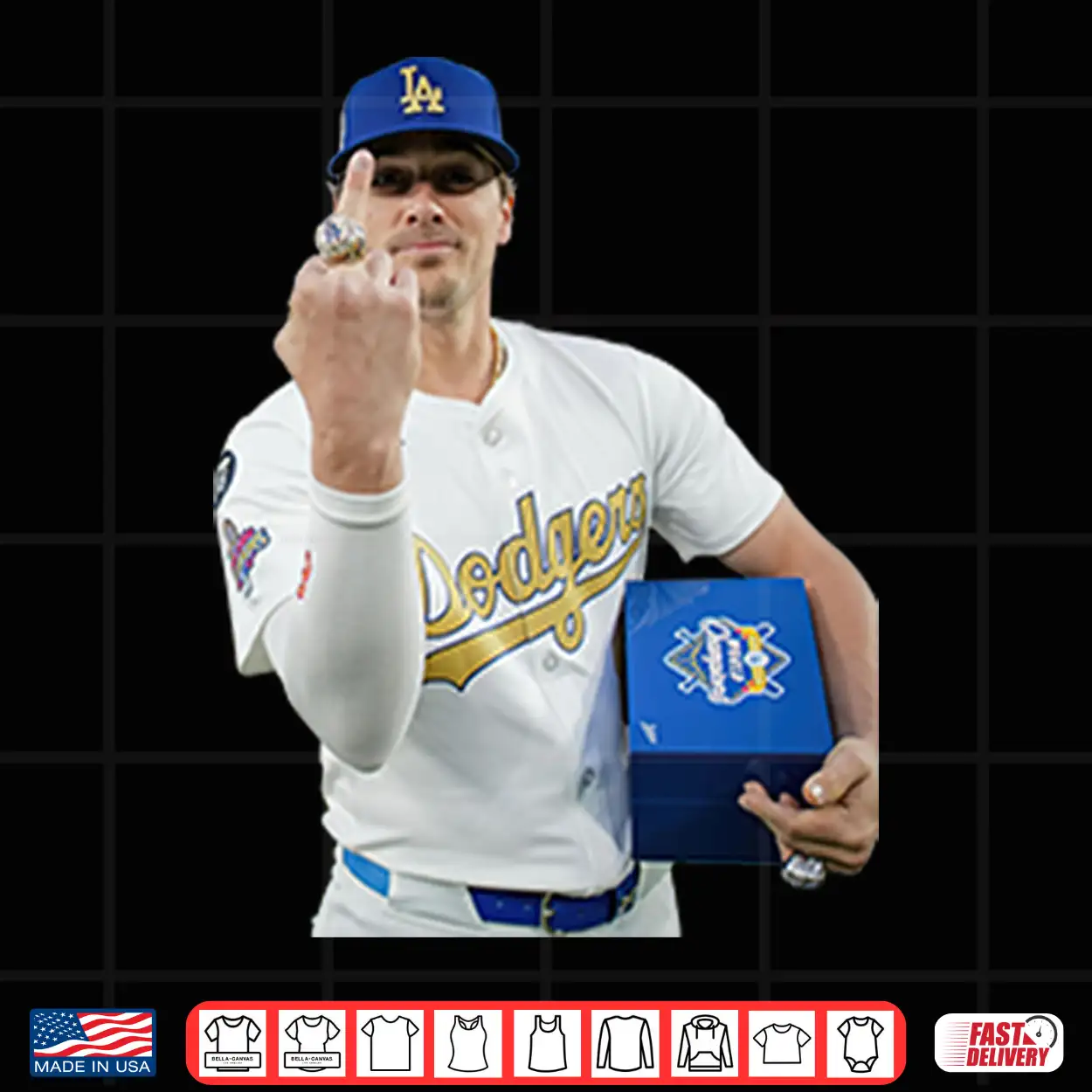 Los Angeles Dodgers Kike Hernandez Ring Middle Finger Shirt Los Angeles Dodgers Kike Hernandez Ring Middle Finger Shirt