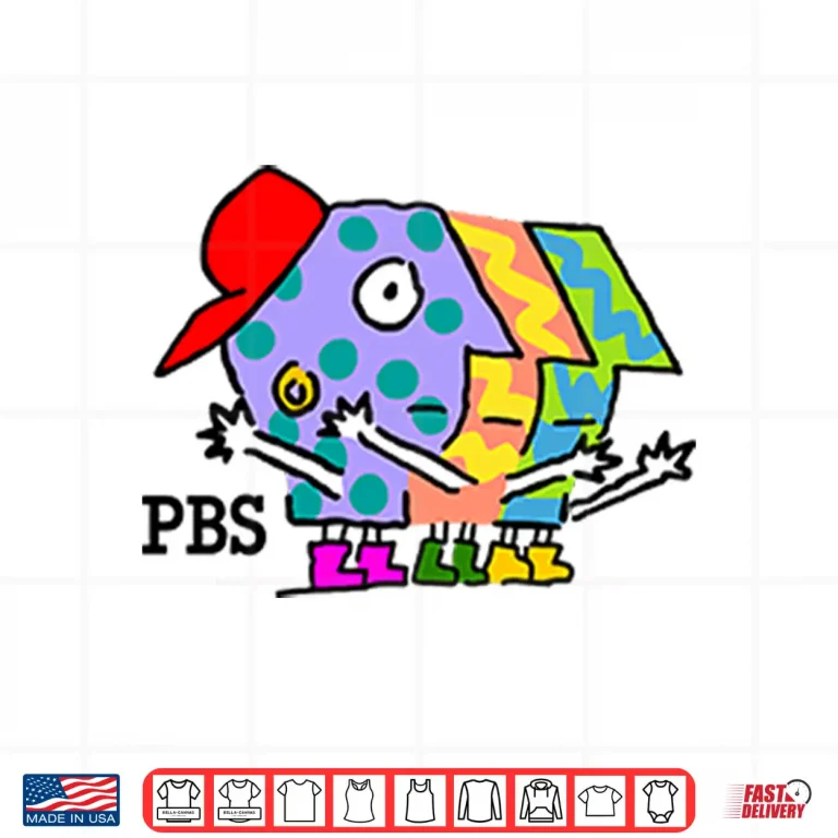 Design PBS Cartoon Character Shirt