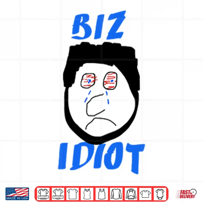 Design Paul Bissonnette Biz Idiot Shirt