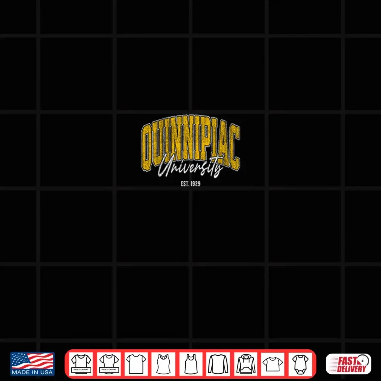 Design Quinnipiac Retro University Shirt