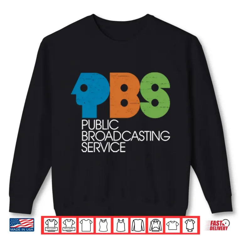 Sweatshirt PBS Public Broadcasting Service Shirt