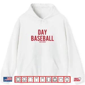 Day Baseball By Nisei Lounge Shirt 1 Hoodie Day Baseball By Nisei Lounge Shirt