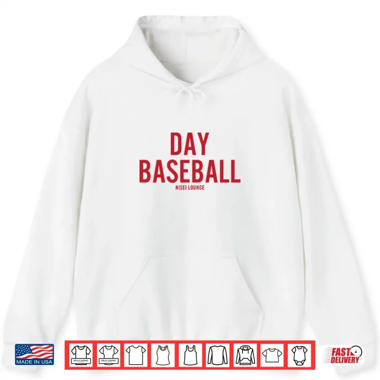 Hoodie Day Baseball By Nisei Lounge Shirt