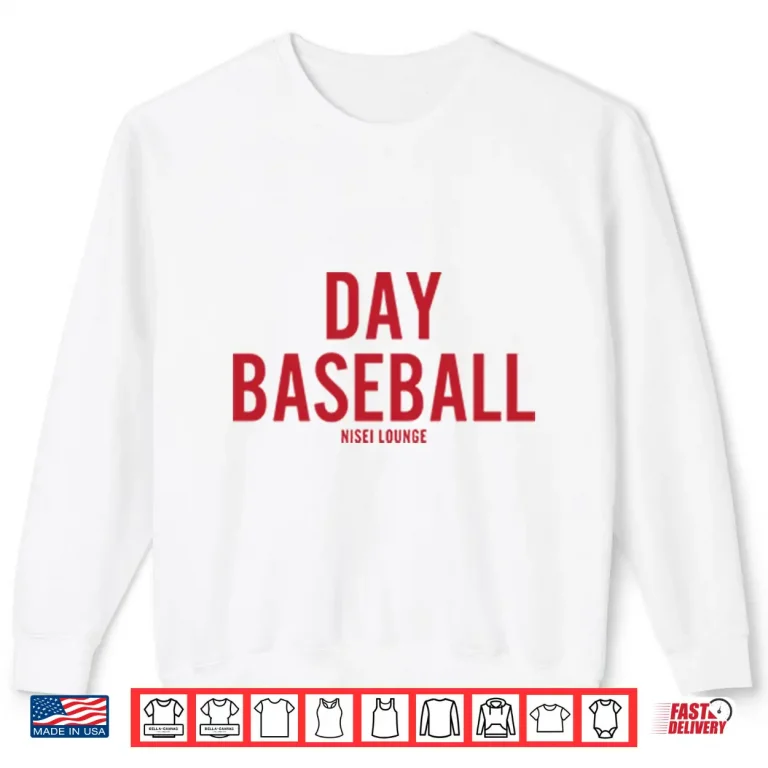 Sweatshirt Day Baseball By Nisei Lounge Shirt