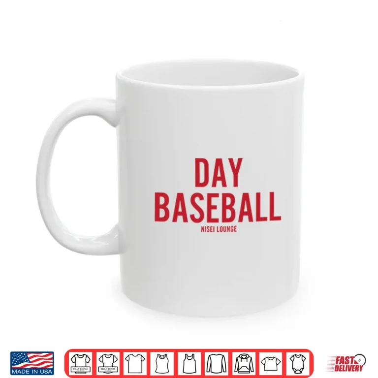 Mug Day Baseball By Nisei Lounge Shirt
