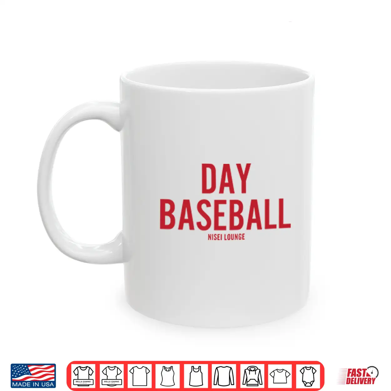 Day Baseball By Nisei Lounge Shirt Day Baseball By Nisei Lounge Shirt