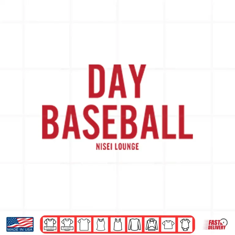Design Day Baseball By Nisei Lounge Shirt