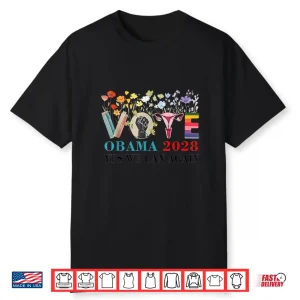Floral Vote Obama 2028 Let’S Fix This President 2028 Shirt